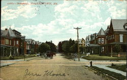 Broadway View Postcard