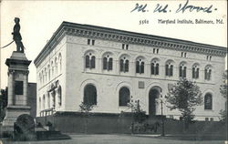 Street View of Maryland Institute Baltimore, MD Postcard Postcard Postcard