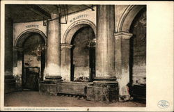 Old Slave Block, St. Louis Hotel Postcard