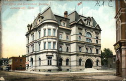 Post Office and Government Building Postcard