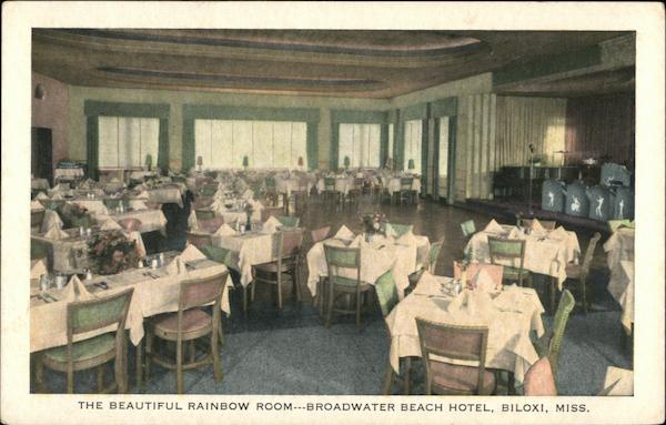 Rainbow Room at Broadwater Beach Hotel Biloxi Mississippi