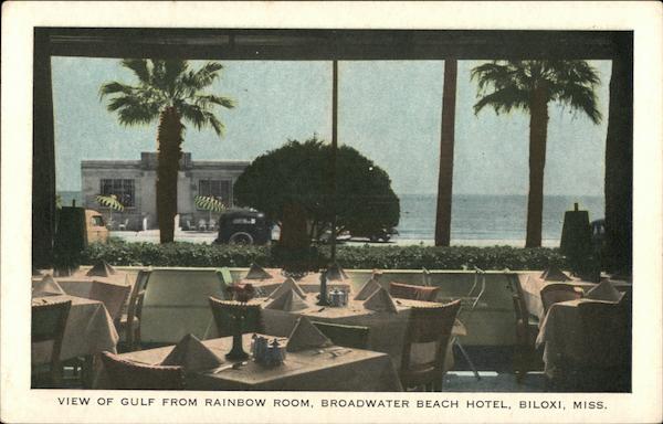 Rainbow Room at Broadwater Beach Hotel Biloxi Mississippi