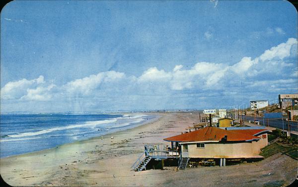 View of the Beach Tijuana Mexico