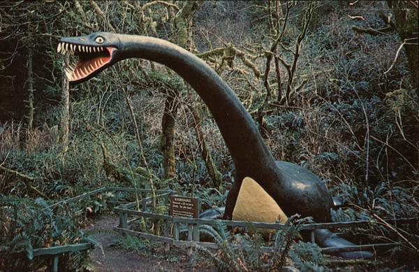 Elasmosaurus - Prehistoric Gardens