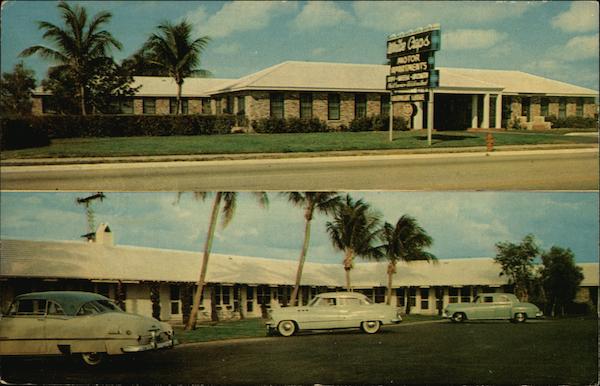 White Caps Motel, Apartments and Cocktail Lounge Riviera Beach Florida