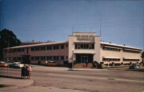 The Voice of Prophecy Studio and Offices Glendale California