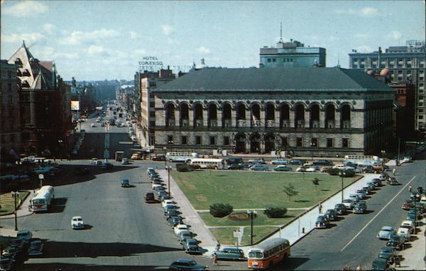Boston Public Library Massachusetts