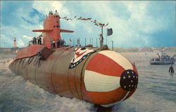 USS George Washington Postcard
