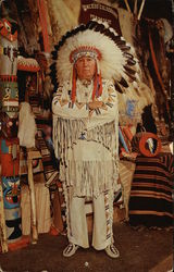 Chief Half Moon Raymond, ME Postcard Postcard Postcard