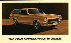 Vega 2-Door Kammback Wagon - Chevrolet Postcard