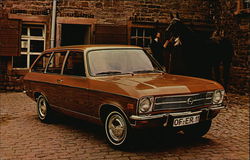 Opel 1900 2-Door Station Wagon (Model 54) Postcard