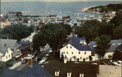 Rockport Harbor from "The Old Sloop", Cape Ann Massachusetts Postcard Postcard Postcard