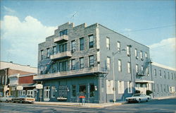 Historic Durbin Hotel (1841) Rushville, IN Postcard Postcard Postcard