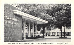 Trase's Motel & Restaurant, Inc. Springfield, MA Postcard Postcard Postcard