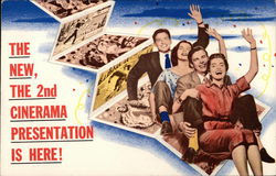 The New, the 2nd Cinerama Presentation is Here! Postcard