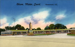 Dixon Motor Court Greenwood, SC Postcard Postcard Postcard