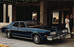 1975 Montego MX Brougham 4-Dr. Pillared Hardtop Postcard