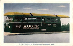 La Roulotte Chez Roger Postcard
