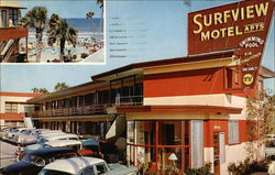 Surfview Motel Apts. Postcard