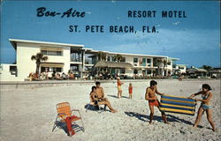 Bon-Aire Resort Motel Saint Pete Beach, FL Postcard Postcard Postcard