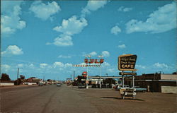 Highway Thru City Van Horn, TX Postcard Postcard Postcard