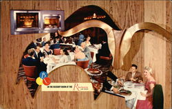 Hickory Room at the Riviera Hotel Postcard