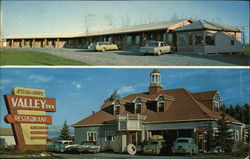 Valley Inn Motel & Restaurant Postcard