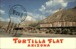 View of Tortilla Flat Arizona Postcard Postcard Postcard