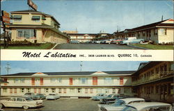 Motel L'Abitation Quebec, QC Canada Postcard Postcard Postcard
