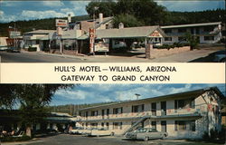 Hull's Motel Postcard