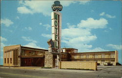 Shamrock Motel Postcard