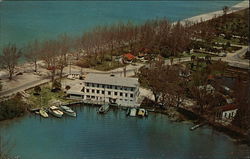 Beach Enterprises and White Elephant Restaurant Englewood, FL Postcard Postcard Postcard