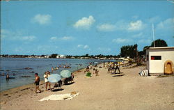 View of Beach Postcard