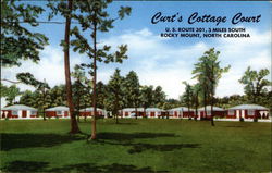 Curt's Cottage Court Postcard