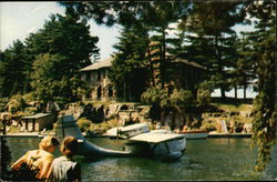 Pine Tree Point Club Alexandria Bay, NY Postcard Postcard Postcard