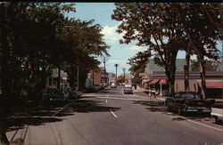 A Main Street on Cape Cod Chatham, MA Postcard Postcard Postcard