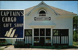 Captain's Cargo Gift Shop, Cape Cod Postcard