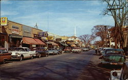 Main Street Hyannis, MA Postcard Postcard Postcard