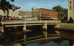 Pawcatuck-Westerly Bridge Rhode Island Postcard Postcard Postcard