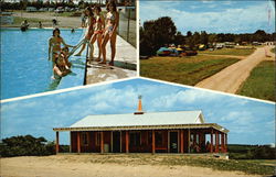 Hammond Street Camping Area Postcard