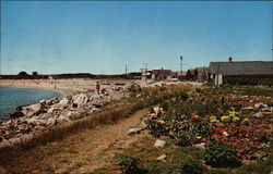 Rye Beach and Little Boars Head Postcard