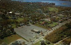 Aerial View of Route 6 Postcard