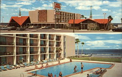 Howard Johnson's Motor Lodge and Restaurant Postcard