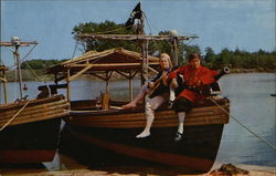 Pirate Ride at Pleasure Island Postcard