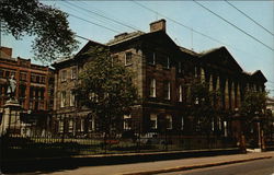 Street View of Province House Halifax, NS Canada Nova Scotia Postcard Postcard Postcard