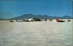 Bonneville Salt Flats Wendover, UT Postcard Postcard Postcard