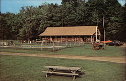 White Birch Campground Whately, MA Postcard Postcard Postcard