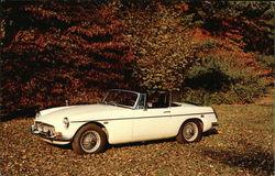 1969 MGB Racing Roadster Postcard