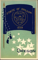 State Flag of Oregon Serigraph State Flag of Oregon Serigraph