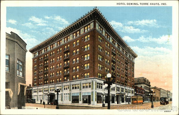 Street View of Hotel Deming Terre Haute Indiana